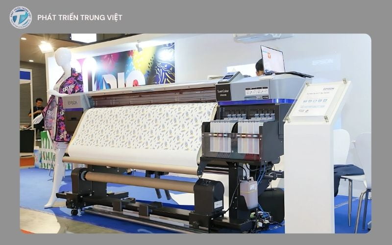 Máy in vải cotton mang lại nhiều ưu điểm vượt trội so